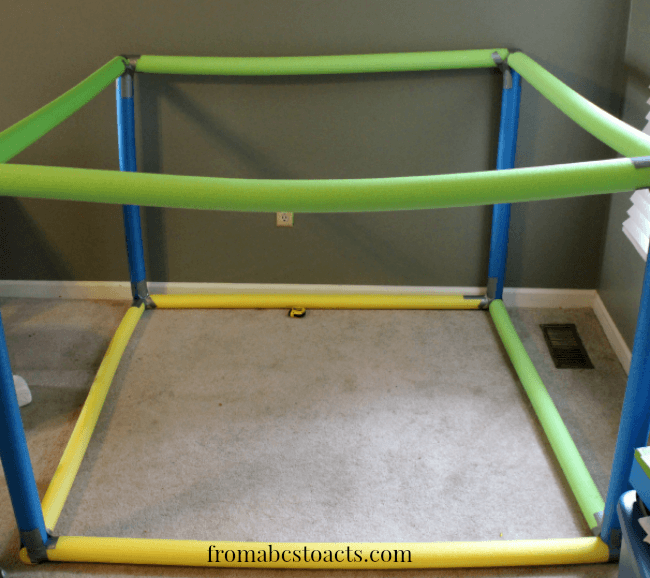pool noodles noodle things using christmas diy build building unique play idea playhouse fort