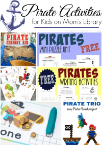 Put together a fun pirate theme unit for your preschooler with the