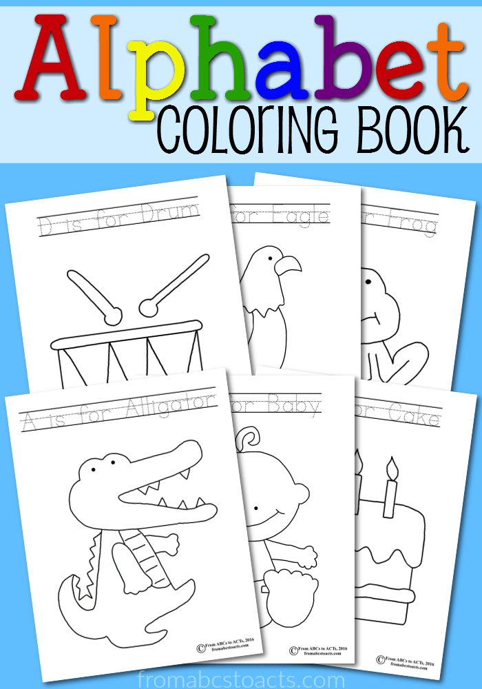 abc coloring pages for preschool - photo #22