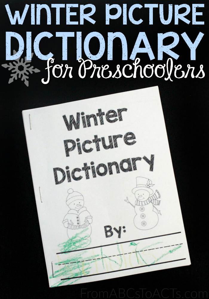 http://fromabcstoacts.com/printable-winter-picture-dictionary/