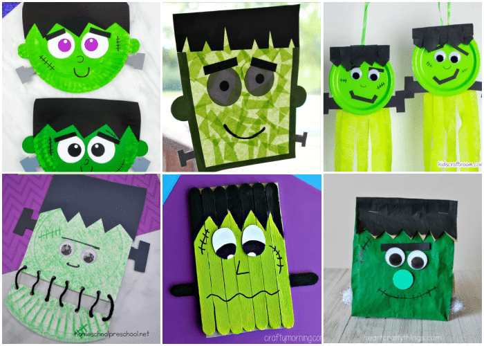Frankenstein Crafts for Kids