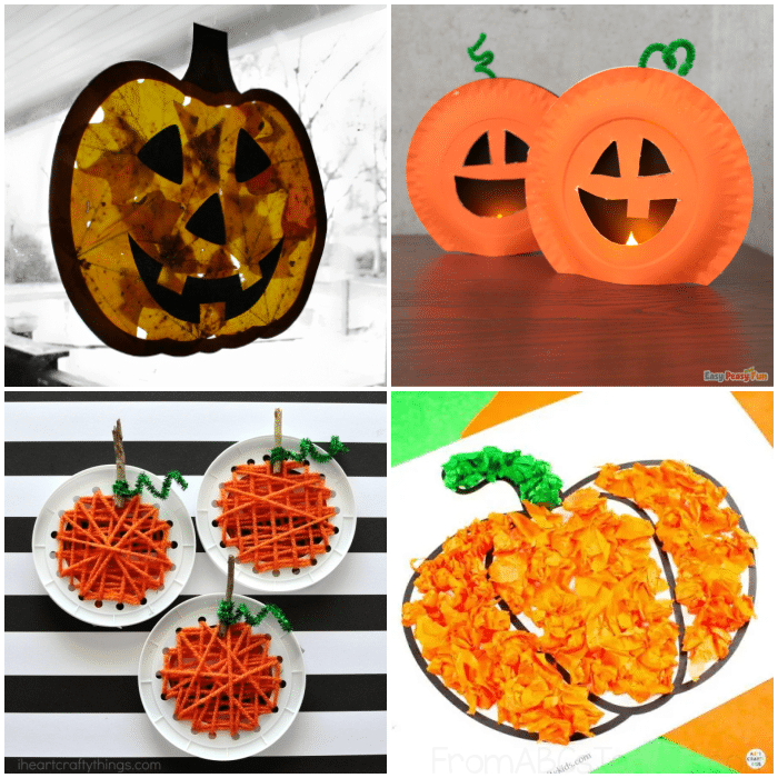 Pumpkin Crafts for Kids 2