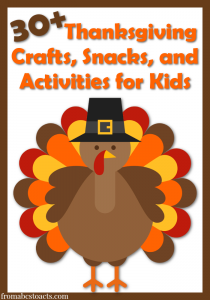 Turkey crafts for kids - Thanksgiving activities for kids