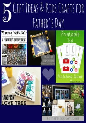 Father's Day Crafts and Activities Tall