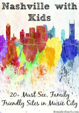 Planning a trip to Music City? There are so many fun things to do with kids in Nashville and here are over 20 of them all in one place!