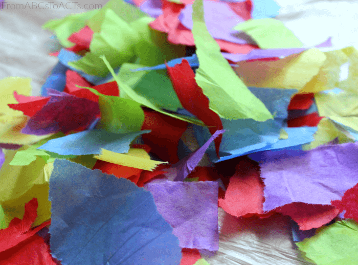 Tissue Paper Crafts for Kids