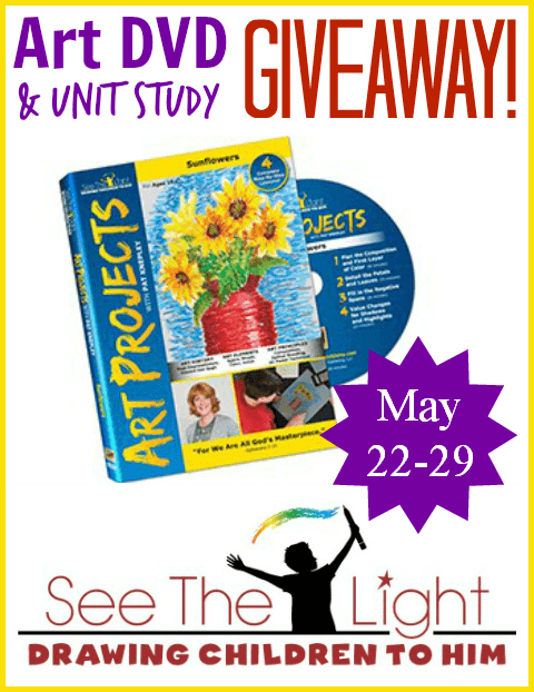 See the Light Art Lesson Giveaway