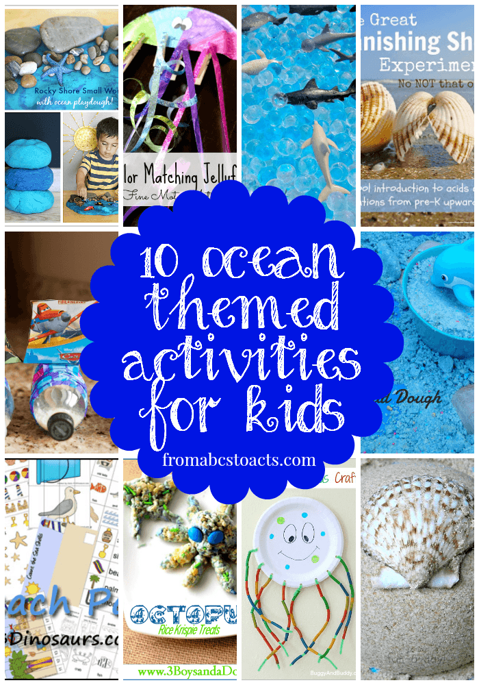 10 Ocean Themed Activities for Kids