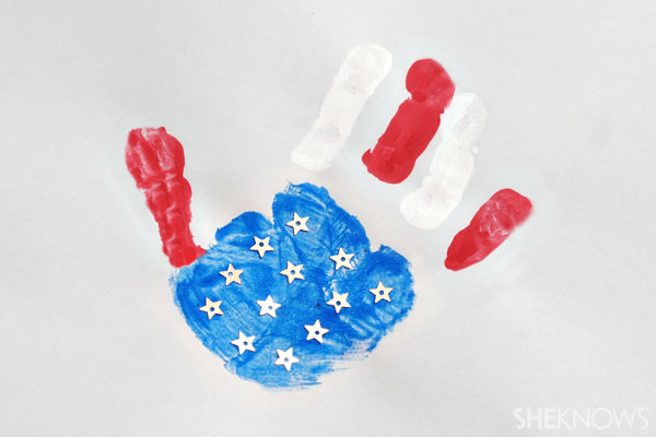 Patriotic Hand Print