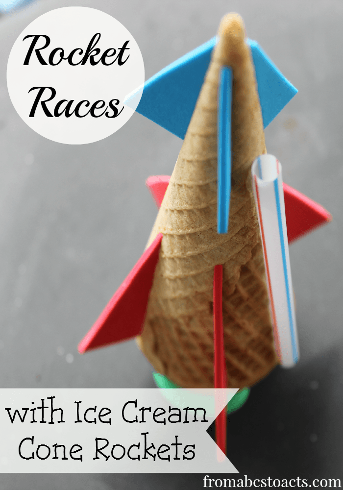Ice Cream Cone Rocket Races Think Outside The Toy Box From