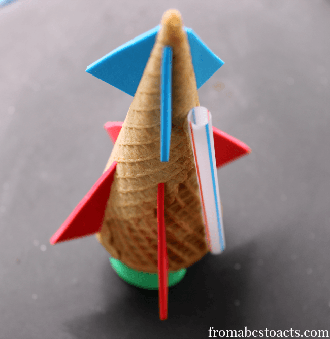 Think Outside the Toy Box - Ice Cream Cone Rockets