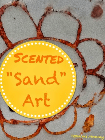 Colored and Scented Sand Art