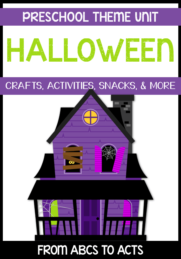 Halloween crafts, activities, printables, and more for toddlers, preschoolers, and kindergartners!