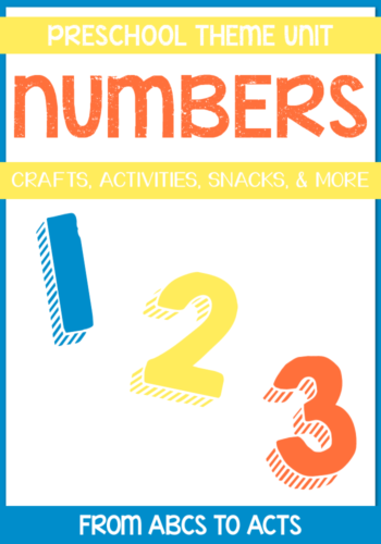 Numbers 1-10 Preschool Theme - From ABCs to ACTs