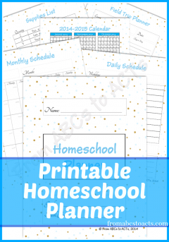 Homeschool Planning Category | From ABCs to ACTs