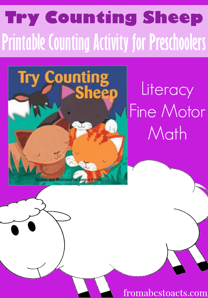 Try Counting Sheep Counting Activity for Preschoolers