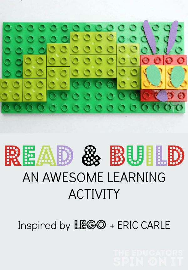 Read and Build Eric Carle Lego Activity
