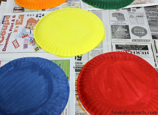 Paper Plate Ring Toss Circus Game for - Circus Preschool Theme Unit