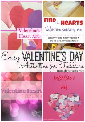 Valentine Activities for Toddlers