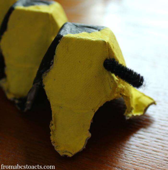 letter b bumblebee craft for preschoolers