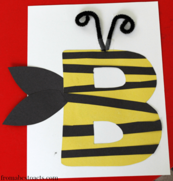 bumblebee craft for preschoolers - From ABCs to ACTs