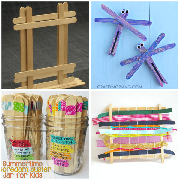 30+ Creative Popsicle Stick Crafts and Activities for Kids From ABCs