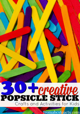 popsicle stick crafts and activities for kids