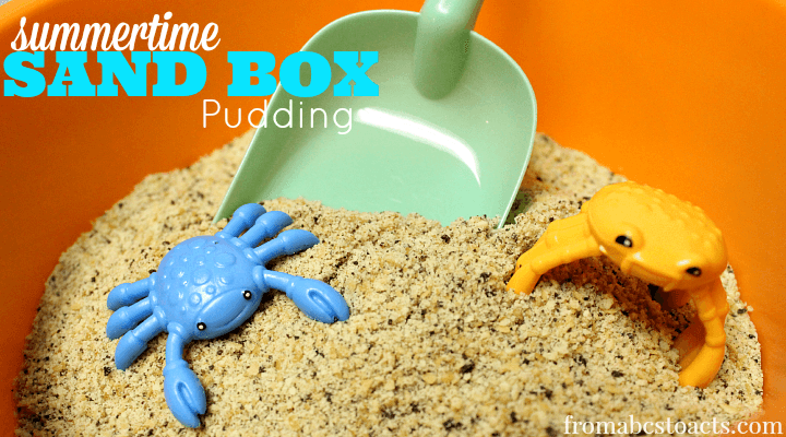 summertime sandbox pudding