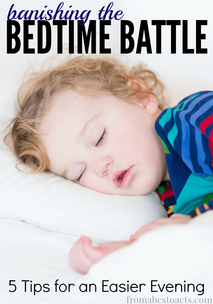 Bedtime can be a parent's saving grace or a struggle of epic proportions.  Banish the bedtime battle for good with these 5 tips for a better bedtime!