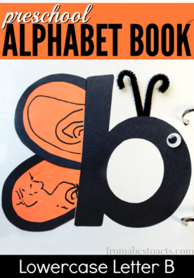Learning the alphabet can be a lot of fun when you add in a few adorable letter crafts! This letter b butterfly is a great place to start!