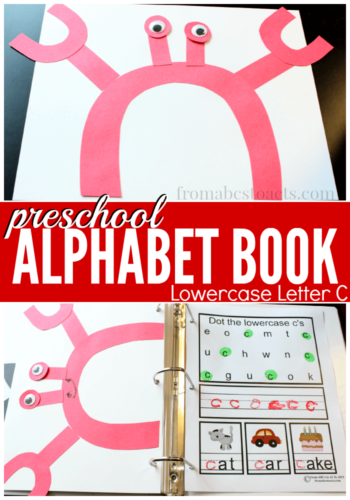 Preschool Alphabet Book: Lowercase Letter C - From ABCs to ACTs