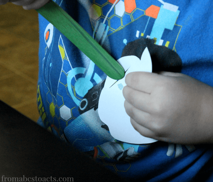 Fine Motor Apple Counting Activity