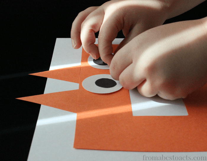 Letter F Fox Craft for Kids
