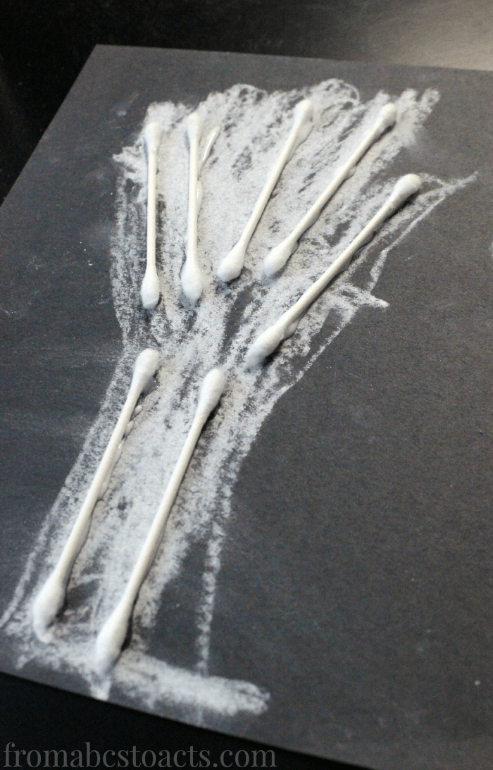 My Body Theme - Q Tip X Ray for Preschoolers