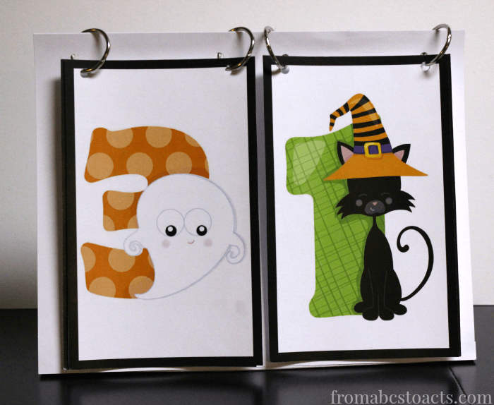 Printable Halloween Craft for Kids - October Countdown
