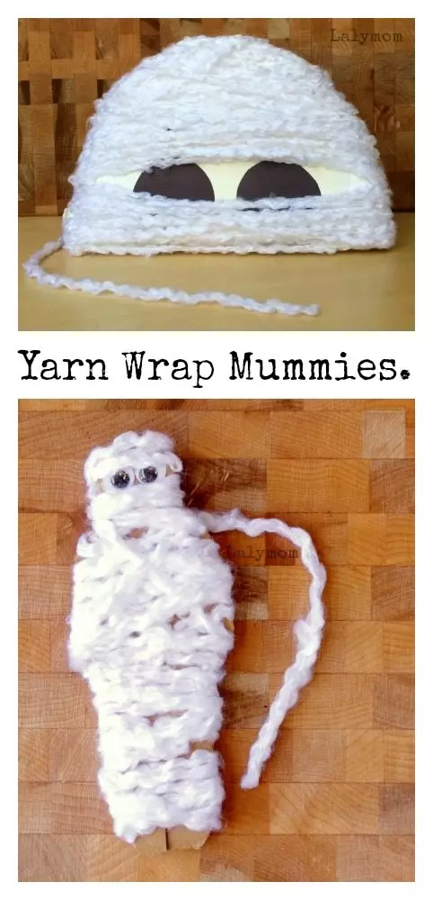 Yarn Wrapped Mummy
