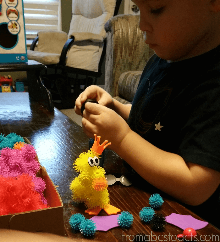 Open Ended Imaginative Play for Preschoolers with Bunchems