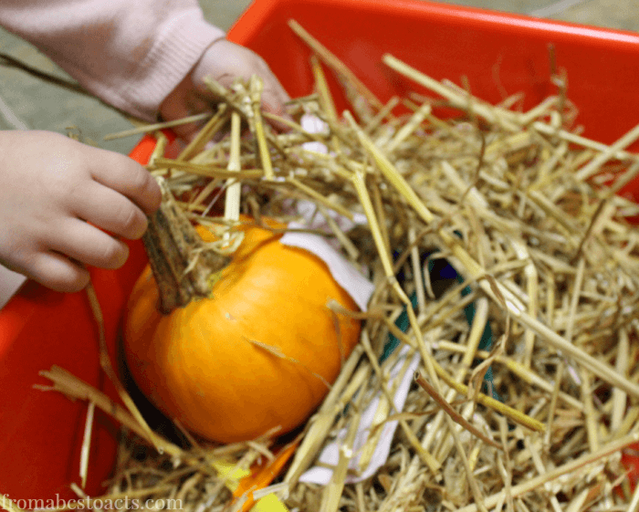 Scarecrow Sensory Play for Toddlers