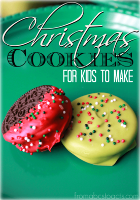 Leaving cookies out for Santa is a holiday tradition! Make it even more fun by letting the kids help you make some of these super simple Christmas cookies!