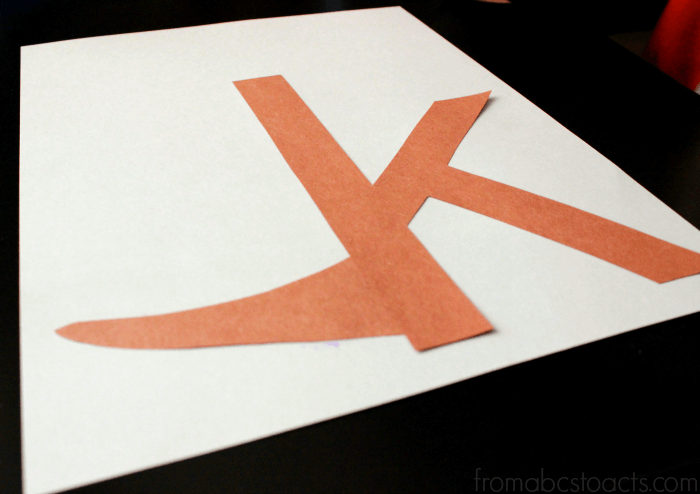 Lowercase Alphabet Crafts for Preschoolers - The Letter K