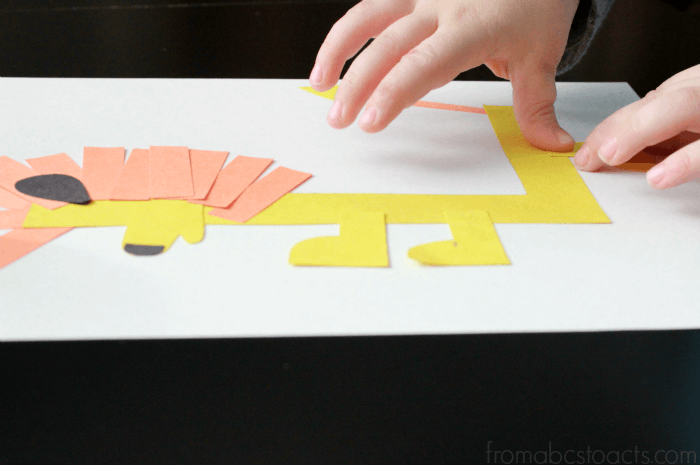 Letter of the Week Lion Craft for Preschoolers