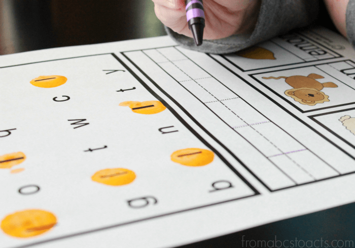 Printable Alphabet Pages for Preschoolers - Lowercase Letter L