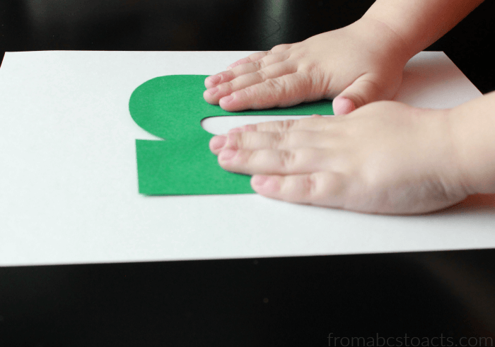 Fun Crafts for Kids Lowercase Letter N Nest