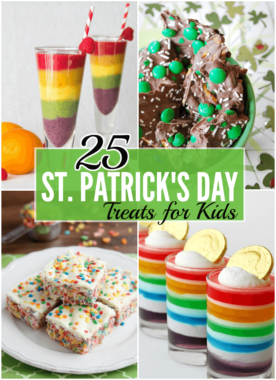 Enjoy a fun and delicious St. Patrick's Day treat that the kids can help you make!