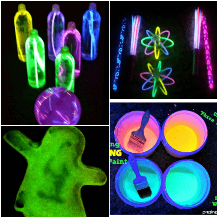 Glow in the Dark Crafts and Activities for Kids