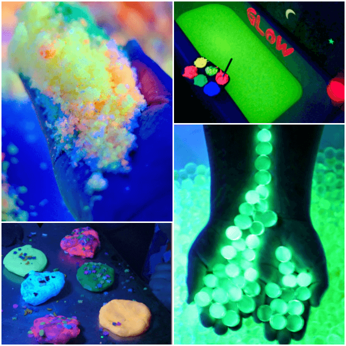Things That Glow - Things that Glow Under a Black Light for Kids