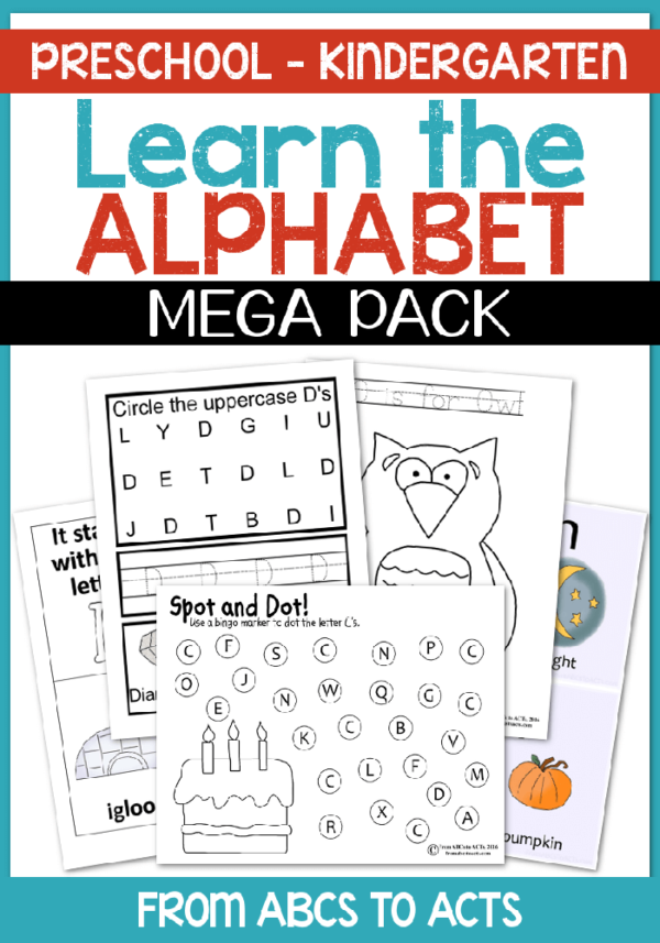 Learning the letters of the alphabet has never been more fun! With over 220 pages of alphabet activities, your preschooler will be an alphabet pro in no time!