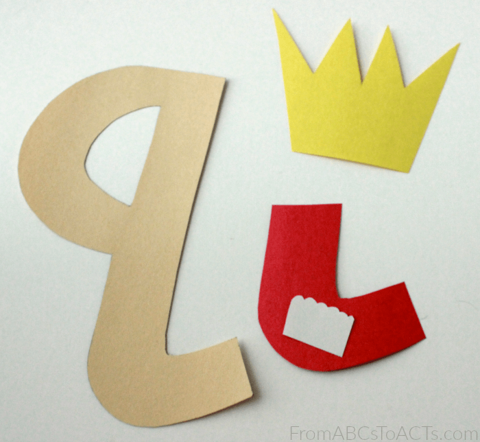Letter Q Queen Craft for Preschoolers
