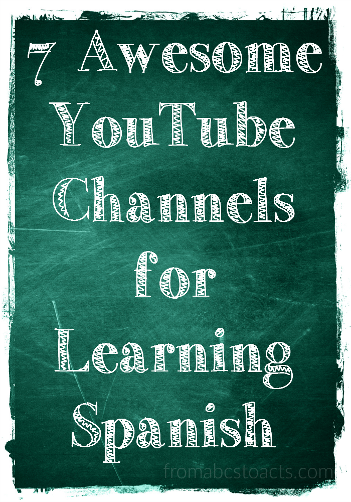 YouTube may not seem all that educational, but it houses some fantastic channels that can help you teach your children Spanish!