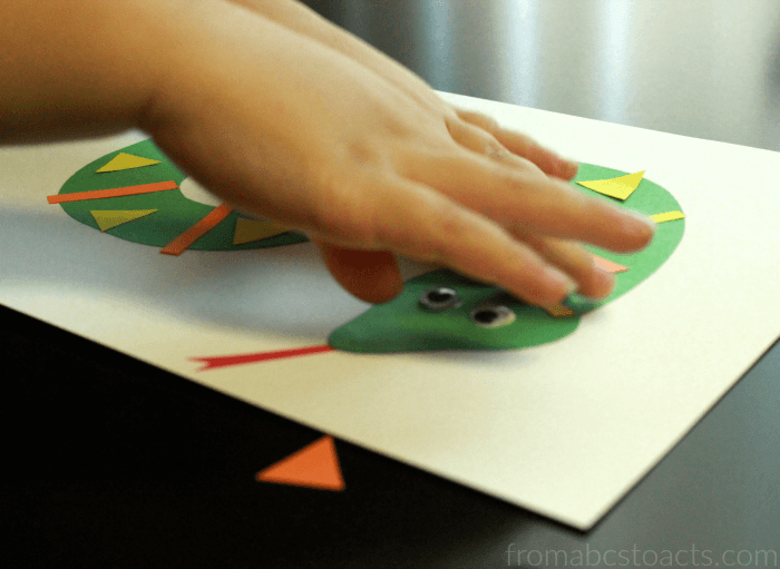 Uppercase Letter S Snake Craft for Preschoolers to Make